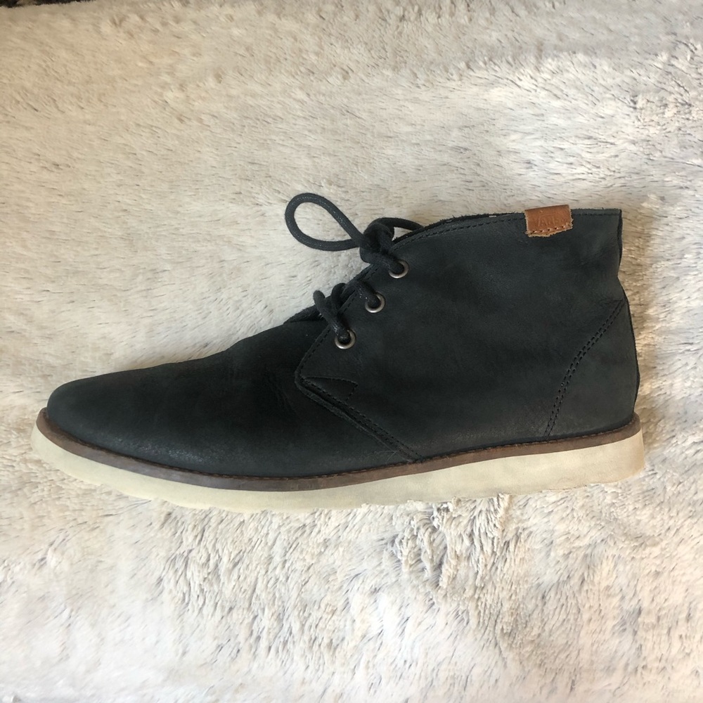 Vans Black Suede Ankle Boots